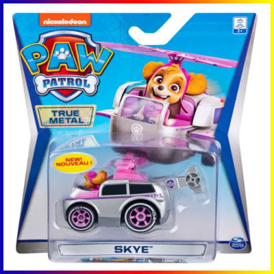 Paw Patrol Skye - Die Cast Vehicle & Carry Case