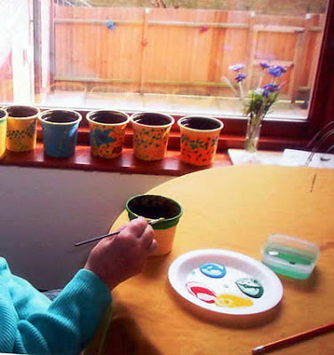  Painting Images on Flower Pot Painting Also A Winner And I Took The Pots Round To Every