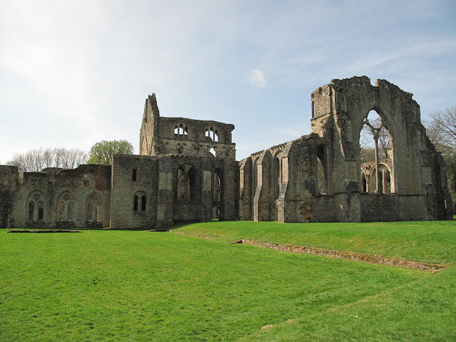 The hauntingly beautiful Netley Abbey ruins