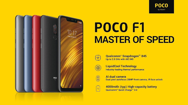 Spesifikasi Pocophone F1