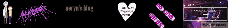 Aeryn's Blog
