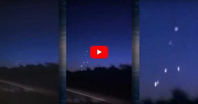 Frota de UFOs registrados no céu da Flórida