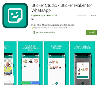 5 Aplikasi Pembuat  Stiker  Whatsapp  Foto Wajah Sendiri 
