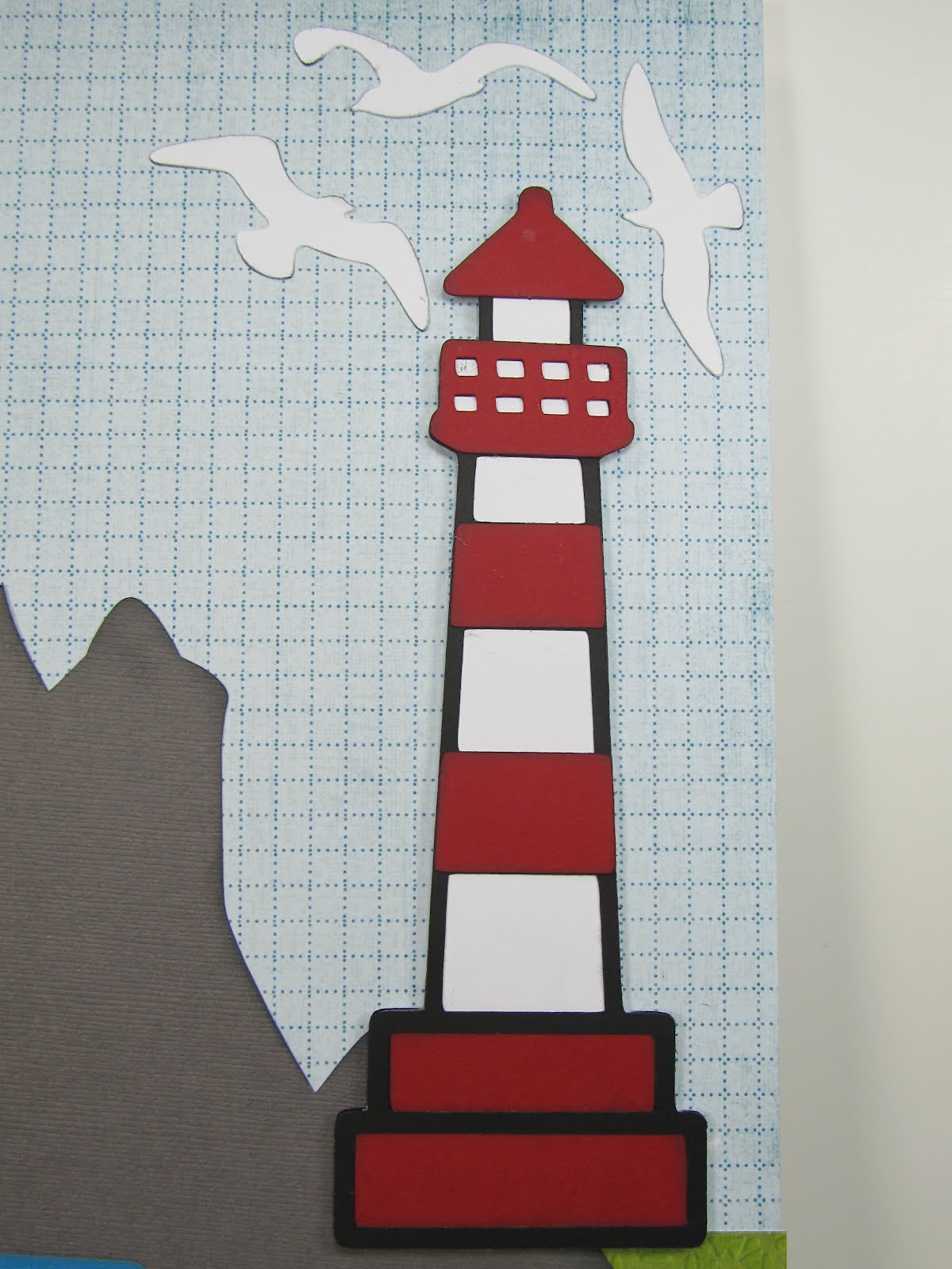 Lighthouse Scrapbook Paper