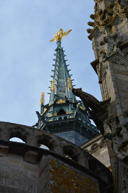 Abbey Mont Saint-Michel tower