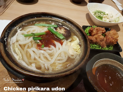 Chicken pirikara udon - Ichiban Boshi Hokkaido Ryori at Waterway Point - Paulin's Munchies