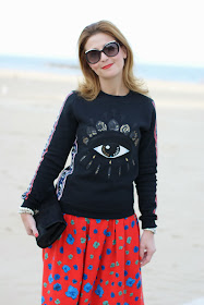 Kenzo eye sweatshirt, maglia occhio Kenzo, felpa occhio Kenzo, Fashion and Cookies, fashion blogger