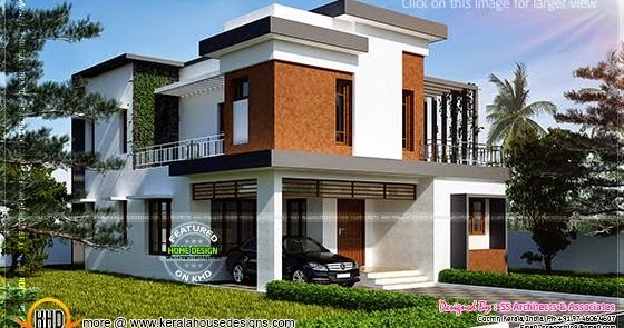 1700 square feet contemporary  villa Kerala  home  design  