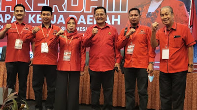 Ikuti Rakerda, DPC PDIP Pinrang Buka Peluang Caleg Dan Targetkan 6 Kursi DPRD 