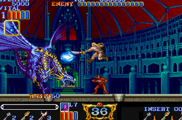 Magic Sword Blue Dragon Screenshot