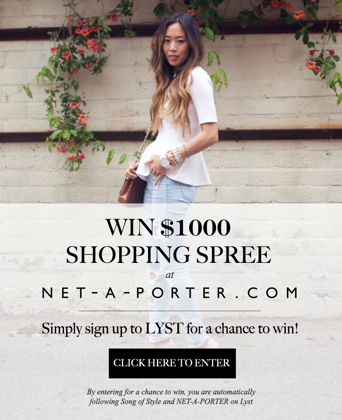 Win $1,000 Net-a-Porter Shopping Spree