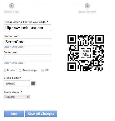 Membuat Kode QR