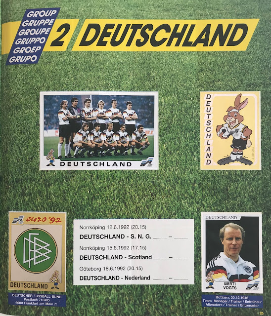 Figurine Germania Euro 92