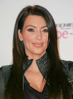 Kim Kardashian Straight Hairstyles