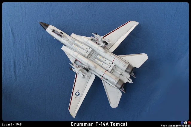 Maquette du F-14A Tomcat de Eduard au 1/48.