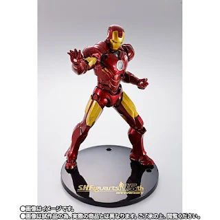 SHFiguarts Iron Man Mark 4 [Iron Man 2][SHFiguarts 15th anniversary Ver.], Bandai