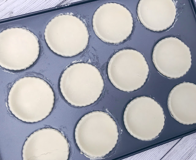 pastry in the baking tray