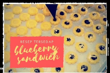 Resep Kue Kering Blueberry Sandwich Yang Renyah dan Segar