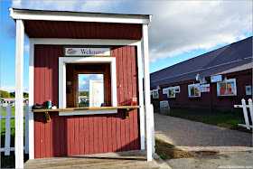 Entrada a los Huertos de Lookout Farm