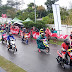 Pemandangan Unik di Simalungun Road Race 2019, Ada Rider Pakai Mantel Hujan Hingga Balapan Vespa