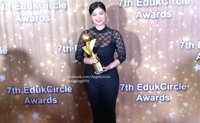 Angel Locsin Won The 7th EdukCircle Awards As The 'Best Actress In a Single Drama Performance' For MMK!
