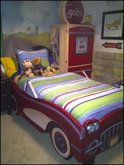 wood car bed plans