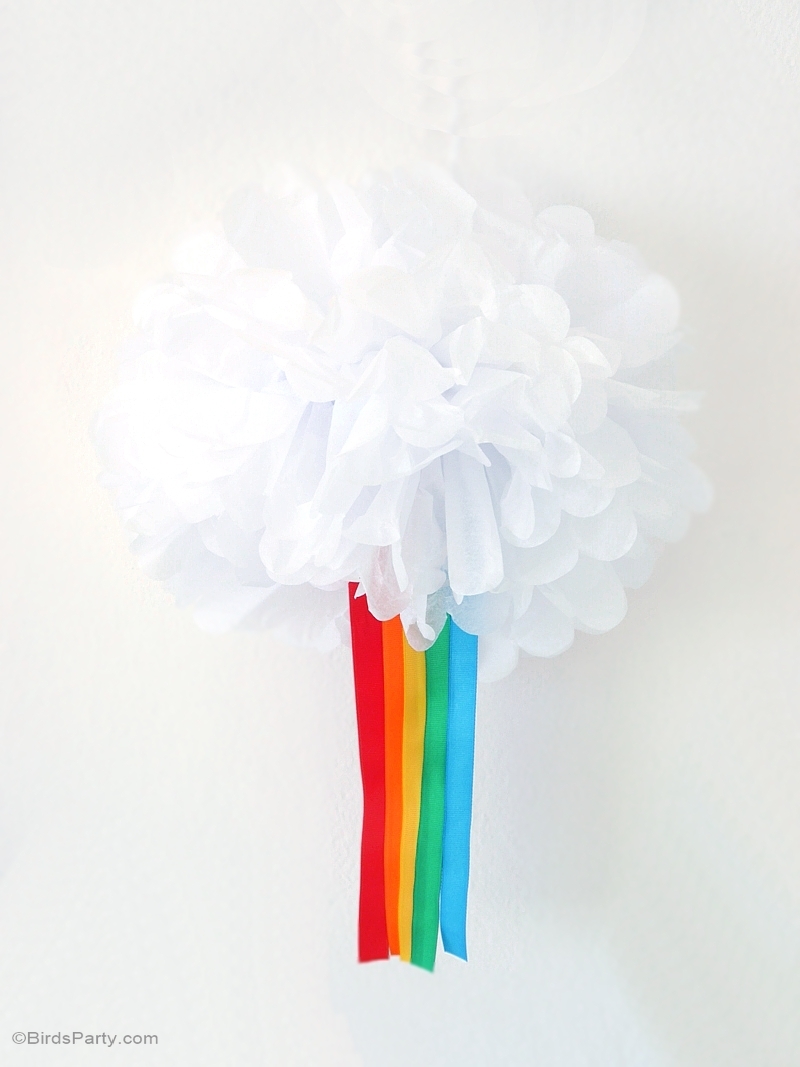 DIY Pot of Gold & Pompon Arc en Ciel - BirdsParty.fr