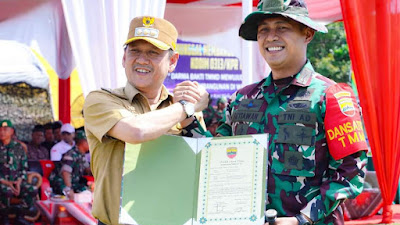 Hambali : TMMD Merupakan Sinergi TNI dan Pemerintah Membangun Negeri