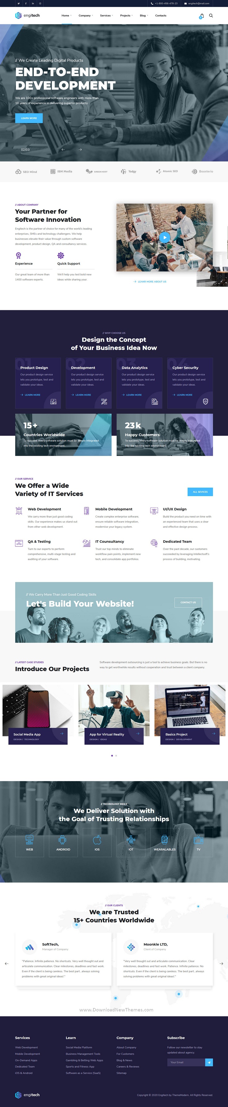 IT Solutions & Services Template