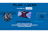 Concorso "Play&Win with Lenovo " : vinci gratis 534 premi firmati Inter e Lenovo