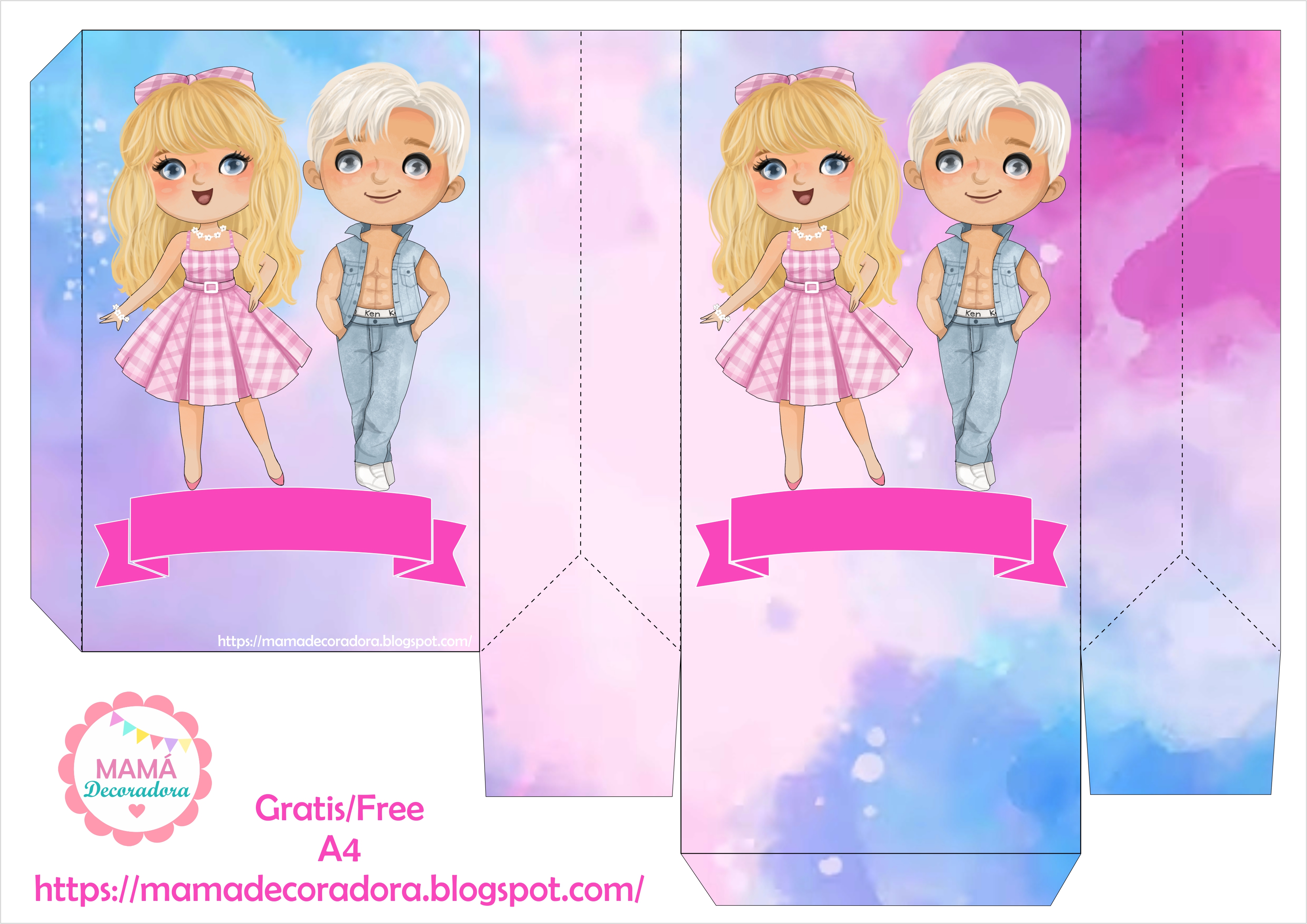 20] Tarjetas de cumpleaños de Barbie gratis para editar, personalizar,  imprimir, enviar…