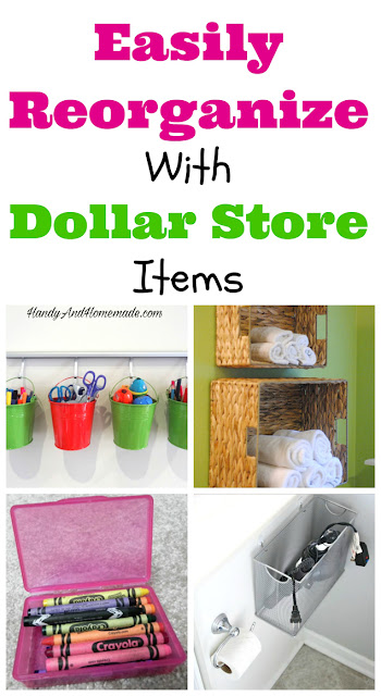 Easily Reorganize Your Life With Dollar Store Items, Organizing