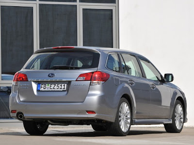 2010 Subaru Legacy Tourer Rear View