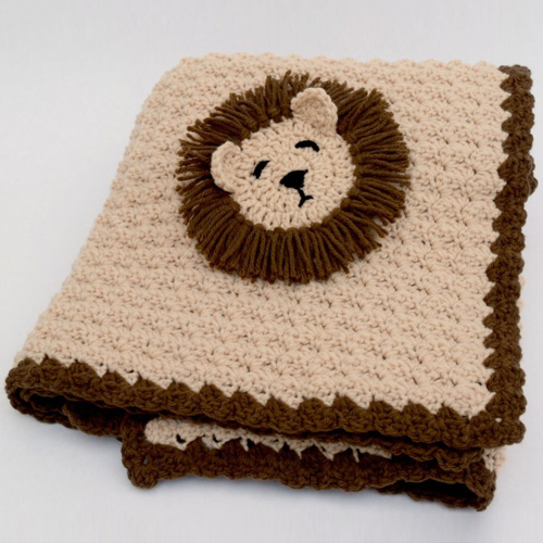 Lion Blanket - Free Pattern