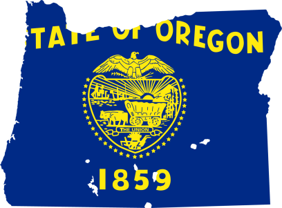 oregon_flag_map