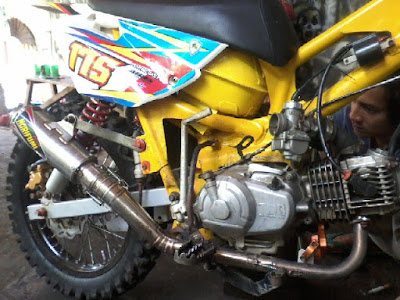 Bebek Modif Jupiter Z Grasstrack