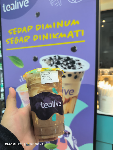 Creamy Hazelnut Milk Tea