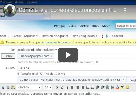 Como Enviar correo Electronico Paso a Paso