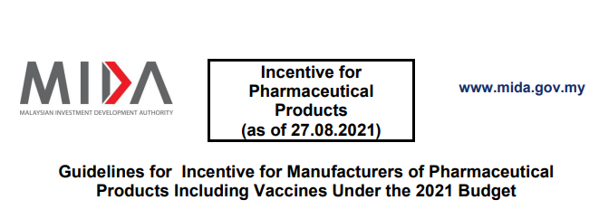 Incentivos fiscais para fabricantes de produtos farmacêuticos na Malásia: como as empresas podem se qualificar ?