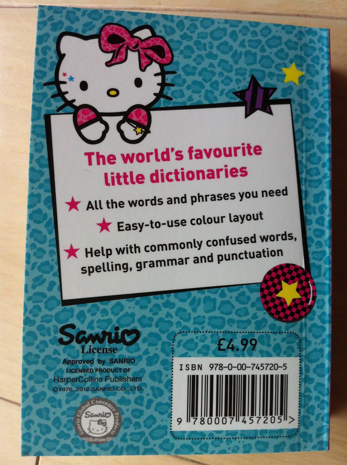 Mums and Kids ★ Japan: Hello Kitty English Dictionary★
