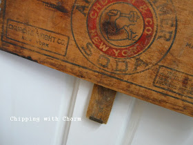 Chipping with Charm: Crates and a Plate Christmas Tree...http://www.chippingwithcharm.blogspot.com/