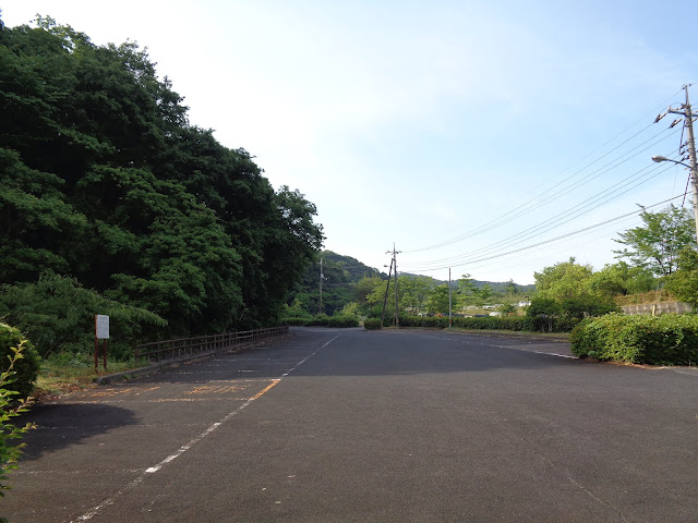 南部町カントリーパークの駐車場