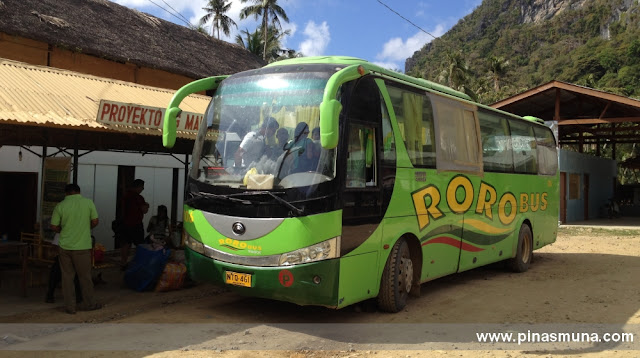 Roro Bus Terminal in El Nido Palawan