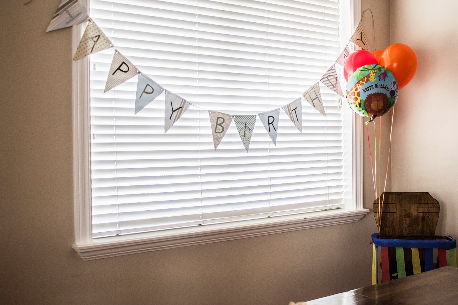 do it yourself divas DIY Birthday Banner 