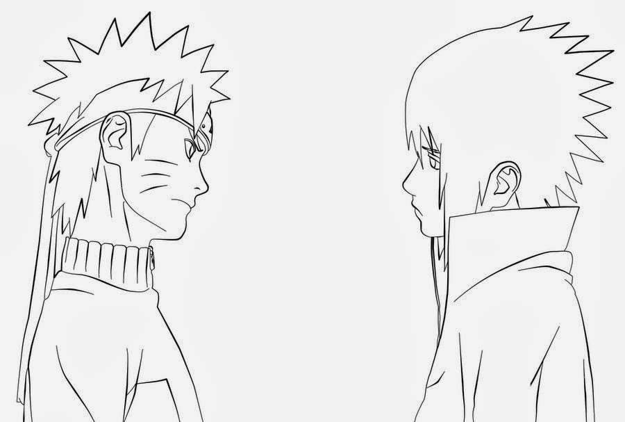 naruto: gambar naruto Vs sasuke