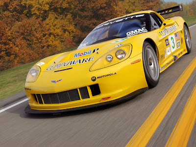 Corvette Le Mans Yellow Sport Racing Edition
