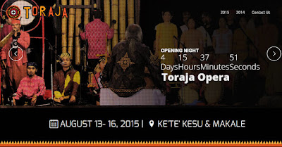 Rundown Toraja International Festival (TIF) 2015