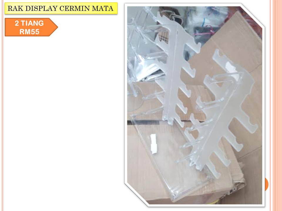 REMY KL RAK  RACK DISPLAY  RAK  DISPLAY  UNTUK  CERMIN MATA 