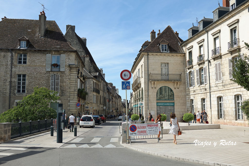 Rue de Besançon de Dole