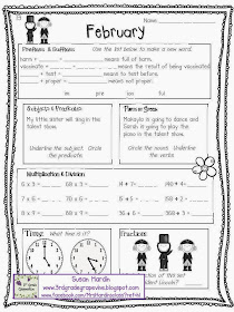 http://www.teacherspayteachers.com/Product/Daily-Math-and-Language-February-1096177